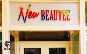 Flat Cut Acrylic Wall Sign